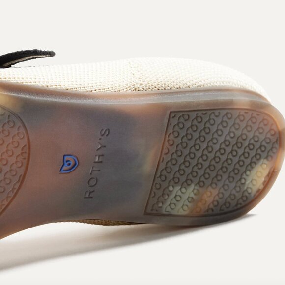 (Rothy's) The Square Mary Jane in Gardenia - Picture 4 of 11